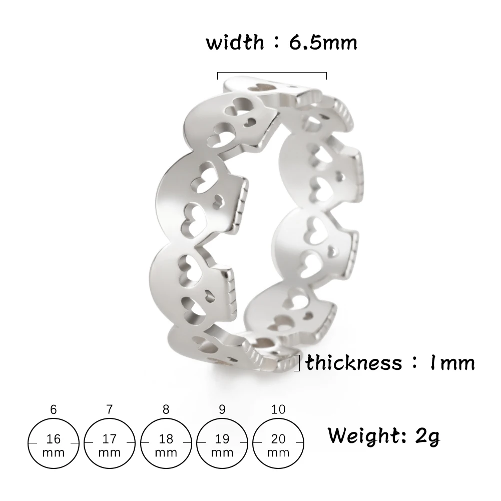 Cooltime Punk Skeleton Skulls Ring For Women Men Female Girls Cool Vintage fashion Fashion Rings Boho Chic Jewelry Birthday Gift
Cooltime Punk Skeleton Skulls Ring For Women Men Female Girls Cool Vintage fashion Fashion Rings Boho Chic Jewelry Birthday Gift