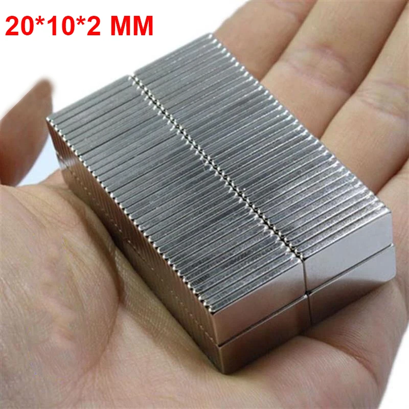 5/10/20/50 pcs 20x10x2 Super Square Neodymium Magnet Magnetic Sheet Household Refrigerator Sticker Fun Magnet Rectangular Magnet
5/10/20/50 pcs 20x10x2 Super Square Neodymium Magnet Magnetic Sheet Household Refrigerator Sticker Fun Magnet Rectangular Magnet