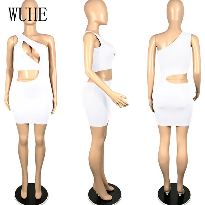 WUHE Hollow Out Mini Pencil Dress Sexy Off Shoulder Sleeveless Breast Wrap Package Hip Skinny Pleated Casual Party Club Dresses
WUHE Hollow Out Mini Pencil Dress Sexy Off Shoulder Sleeveless Breast Wrap Package Hip Skinny Pleated Casual Party Club Dresses