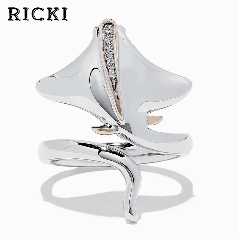 Женские кольца в стиле бохо RICKI PJ132 ювелирные изделия серебряного цвета