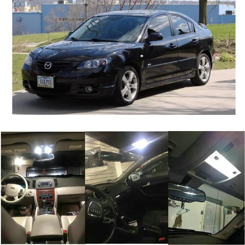 Внутренние светодиодные лампы для 2005 Mazda 3 6 B серии MPV RX8 карта купольный светильник свет вежливое освещение двери
Внутренние светодиодные лампы для 2005 Mazda 3 6 B серии MPV RX8 карта купольный светильник свет вежливое освещение двери