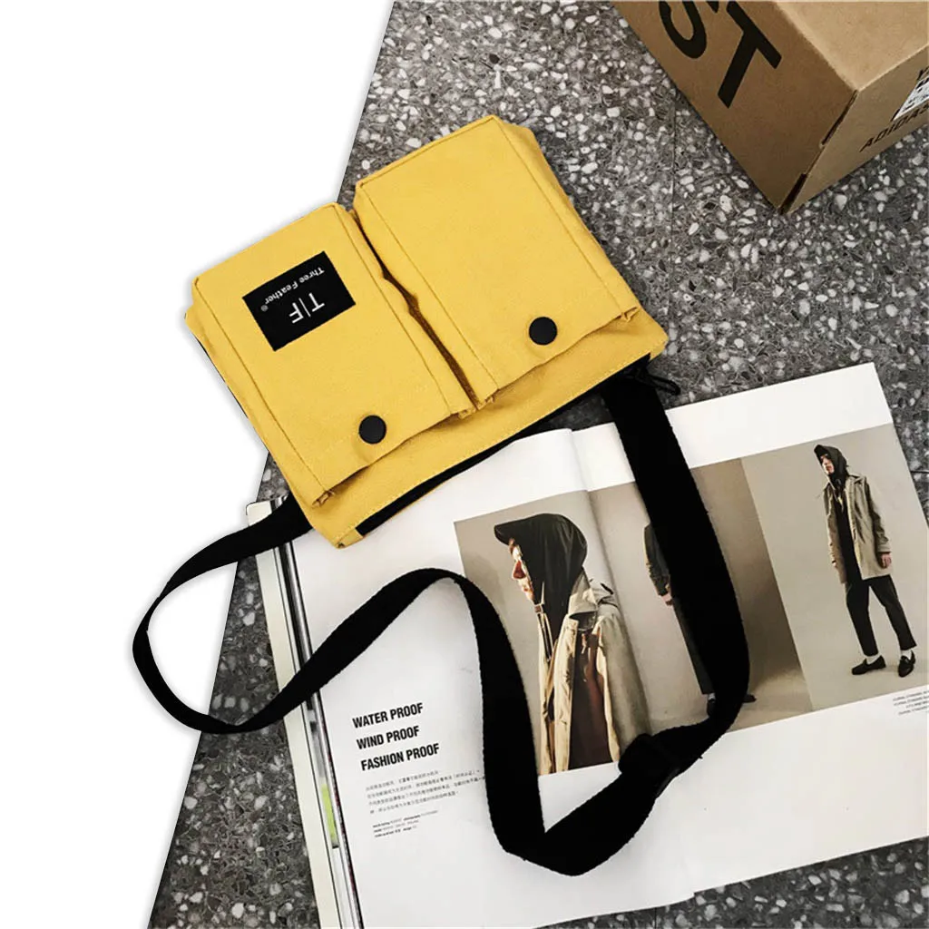 Crossbody Canvas Bags Women Men Fashion Wild Pure Color Casual Tote Outdoor Bag Canvas Handbag Zipper Shoulder Bag In stock #YJ
Crossbody Canvas Bags Women Men Fashion Wild Pure Color Casual Tote Outdoor Bag Canvas Handbag Zipper Shoulder Bag In stock #YJ