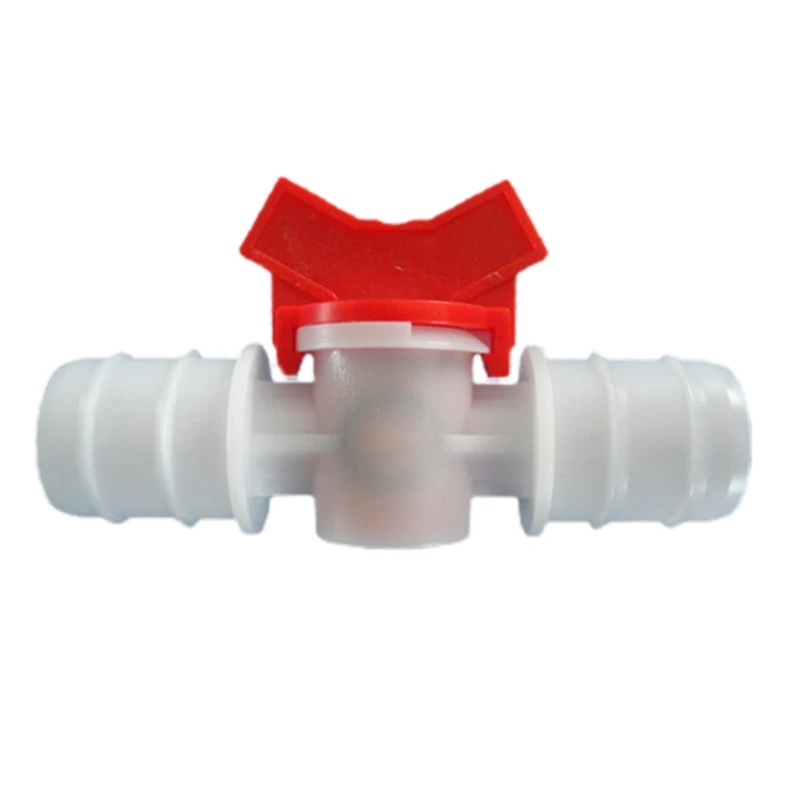 203F Hose Barb Two Way Plastic Ball Val ve Aquarium Garden Micro Irrigation Connector Durable 4/ 6/ 8/10/12/16/ 20/25mm
203F Hose Barb Two Way Plastic Ball Val ve Aquarium Garden Micro Irrigation Connector Durable 4/ 6/ 8/10/12/16/ 20/25mm