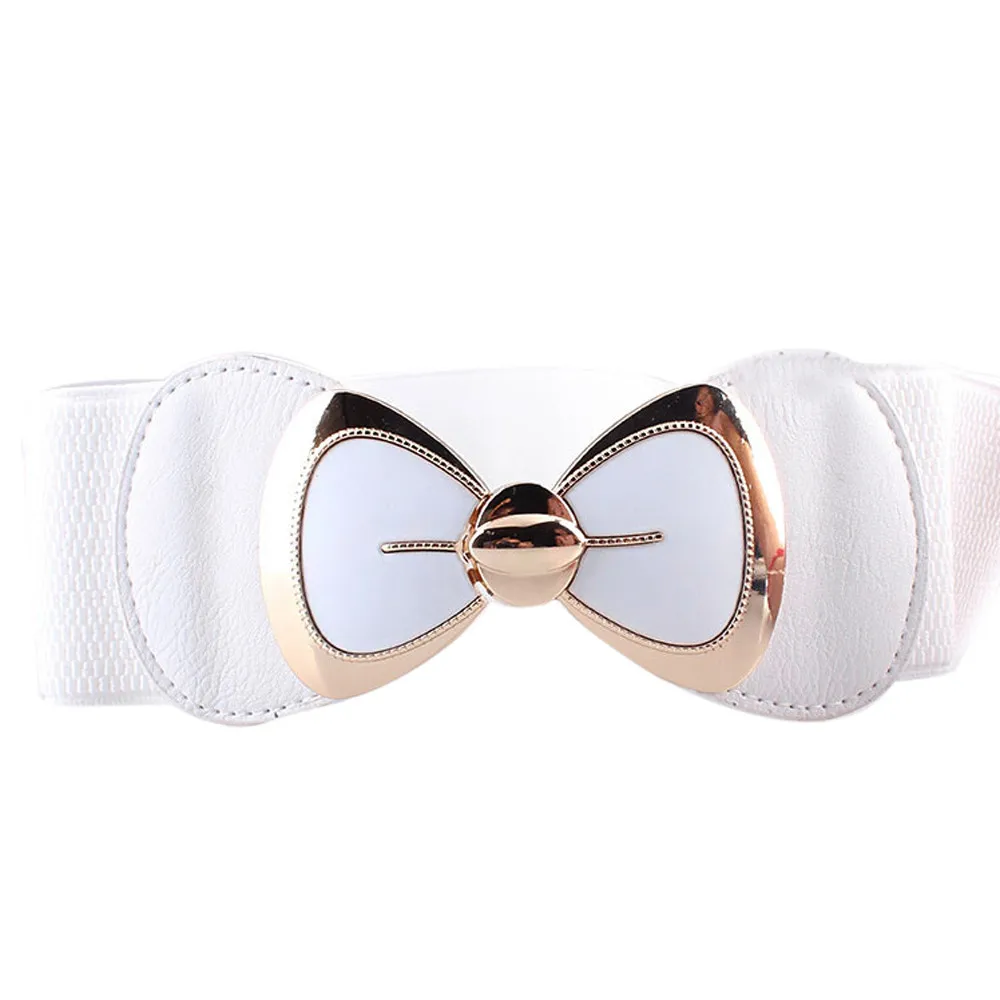 Women Butterfly Bowknot Buckle Waistband Wide Elastic Stretch Waist Belt Vintage Belt Women Dress Accessories
Women Butterfly Bowknot Buckle Waistband Wide Elastic Stretch Waist Belt Vintage Belt Women Dress Accessories
