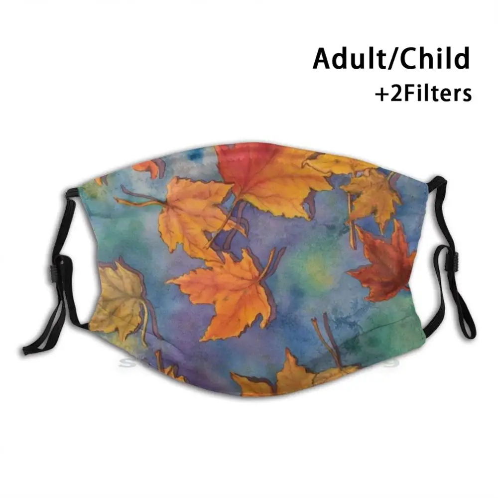 Fire Leaves Reusable Mouth Face Mask With Filters Kids Bonnie Sales Honeybee Art Co Watercolor Vibrant Fall Autumn Colorful
Fire Leaves Reusable Mouth Face Mask With Filters Kids Bonnie Sales Honeybee Art Co Watercolor Vibrant Fall Autumn Colorful