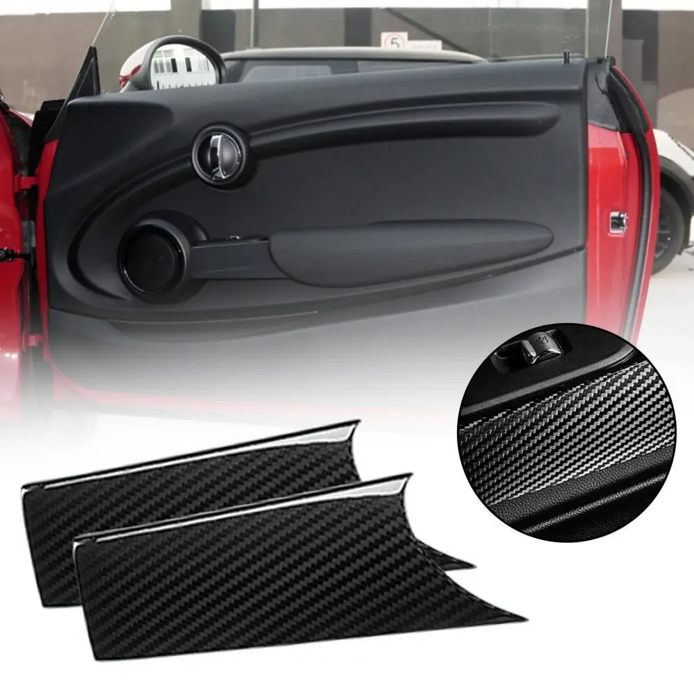 2Pcs Panel Cover Smooth Scratch Resistant Carbon Fiber Interior Door Handle Panel Sticker for MINI F56
2Pcs Panel Cover Smooth Scratch Resistant Carbon Fiber Interior Door Handle Panel Sticker for MINI F56