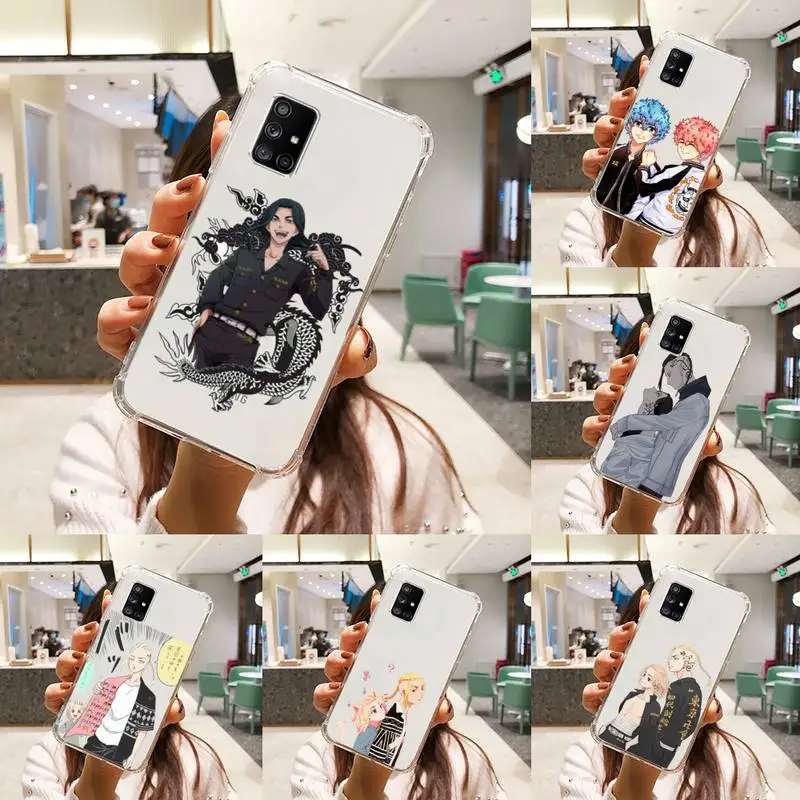 tokyo revengers Phone Case Transparent For Samsung A51 A50 A71 A70 A81 M60S Note S21 S 20 10 9 8 11 E Plus Ultra
tokyo revengers Phone Case Transparent For Samsung A51 A50 A71 A70 A81 M60S Note S21 S 20 10 9 8 11 E Plus Ultra