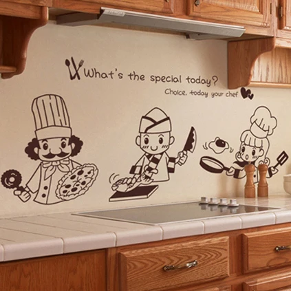 Kitchen Free shipping Kitchen wall decoration Bakery Small cartoon wall stickers tile stickers generation carved wall stickers
Kitchen Free shipping Kitchen wall decoration Bakery Small cartoon wall stickers tile stickers generation carved wall stickers