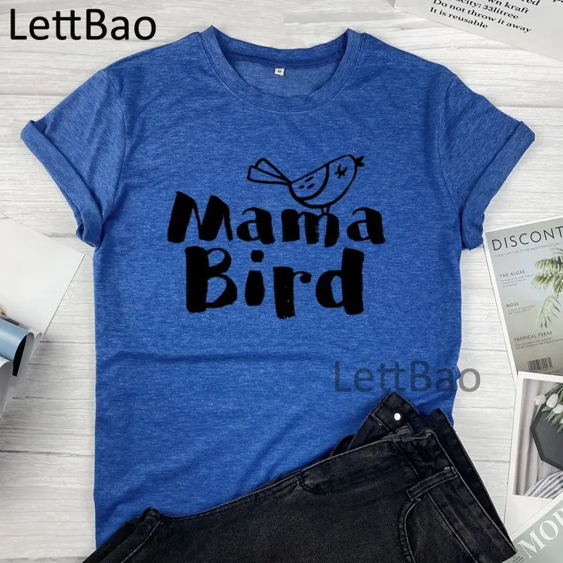 Mama Bird Vogue Women Tshirt Casual Funny T Shirt Gift For Lady Yong Girl Fashion Streetwear Casual Cotton Tops Tee Shirt Femme
Mama Bird Vogue Women Tshirt Casual Funny T Shirt Gift For Lady Yong Girl Fashion Streetwear Casual Cotton Tops Tee Shirt Femme