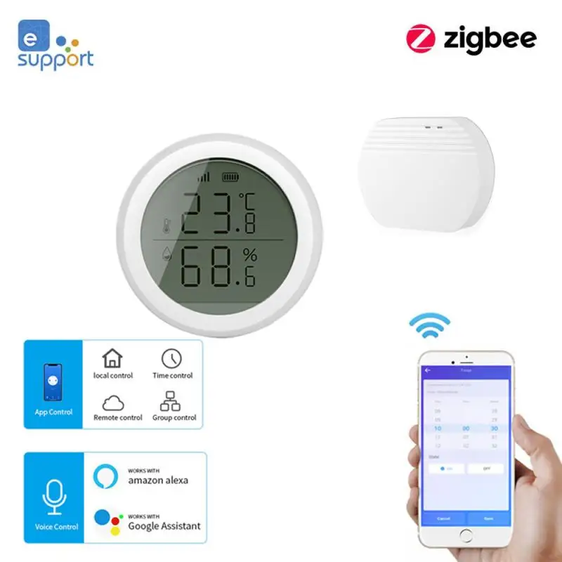 Ewelink Zigbee3.0 Temperature And Humidity Sensor Needs To Be Equipped With A Gateway To Be Compatible With Alexa Google Home
Ewelink Zigbee3.0 Temperature And Humidity Sensor Needs To Be Equipped With A Gateway To Be Compatible With Alexa Google Home