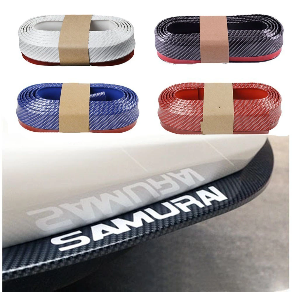 Car Bumper Lip Splitter Protector Universal Carbon Fiber Front Bumper Rubber Lip Strip Exterior Moulding Car Styling Body Kits
Car Bumper Lip Splitter Protector Universal Carbon Fiber Front Bumper Rubber Lip Strip Exterior Moulding Car Styling Body Kits