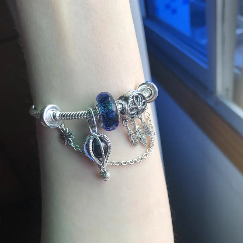 Fit Original Animal Flowers Bracelets on Hand Beads for Jewelry Making Blue Charms 925 Silver Crystal Pendant For Women DIY Gift
Fit Original Animal Flowers Bracelets on Hand Beads for Jewelry Making Blue Charms 925 Silver Crystal Pendant For Women DIY Gift
