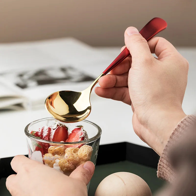 Nordic Simple Style Cutlery Spoons Kitchen Dinnerware Stainless Steel Spoon Home Party Tableware Dropshipping
Nordic Simple Style Cutlery Spoons Kitchen Dinnerware Stainless Steel Spoon Home Party Tableware Dropshipping