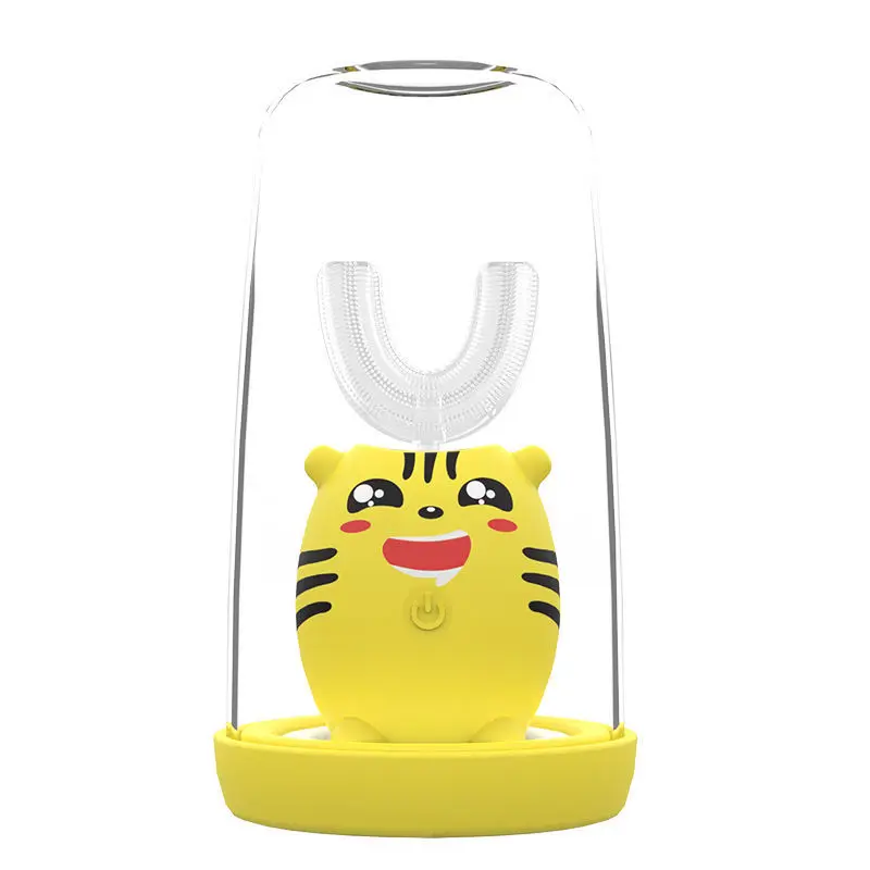 ET-UC07-Tiger Children Smart 360 U-Shaped Electric Toothbrush Kids Silicon Automatic Ultrasonic Teeth Brush Cartoon Pattern
ET-UC07-Tiger Children Smart 360 U-Shaped Electric Toothbrush Kids Silicon Automatic Ultrasonic Teeth Brush Cartoon Pattern