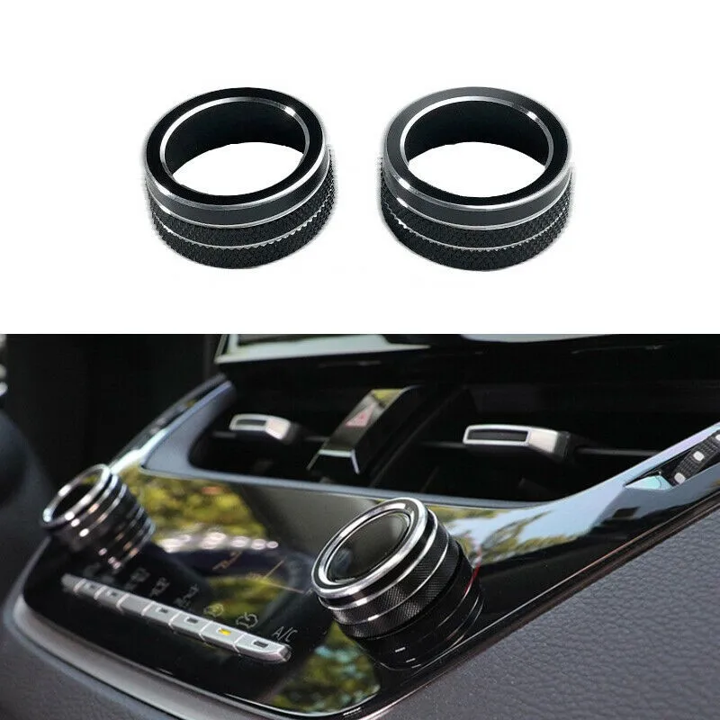 Aluminum Middle Console AC Knob Cover AC Climate Control Rings Trim Automotive Goods Auto Fastener & Clip
Aluminum Middle Console AC Knob Cover AC Climate Control Rings Trim Automotive Goods Auto Fastener & Clip