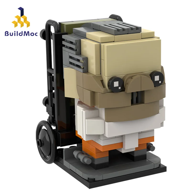 Фигурки из фильма BuildMoc Brickheadz: Молчание ягнят, психиатр, Ганнибал Лектер, строительные блоки, игрушки
Фигурки из фильма BuildMoc Brickheadz: Молчание ягнят, психиатр, Ганнибал Лектер, строительные блоки, игрушки