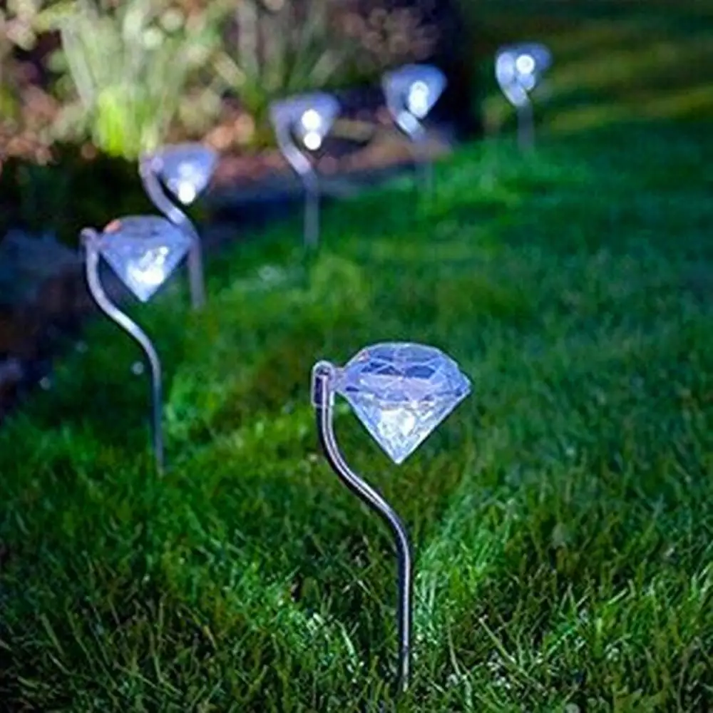 4pcs/set LED Solar Powered Garden Light Colorful Outdoor LED Lamps Path Stake Party Decoration Diamonds Lawn Light Solar Lights
4pcs/set LED Solar Powered Garden Light Colorful Outdoor LED Lamps Path Stake Party Decoration Diamonds Lawn Light Solar Lights