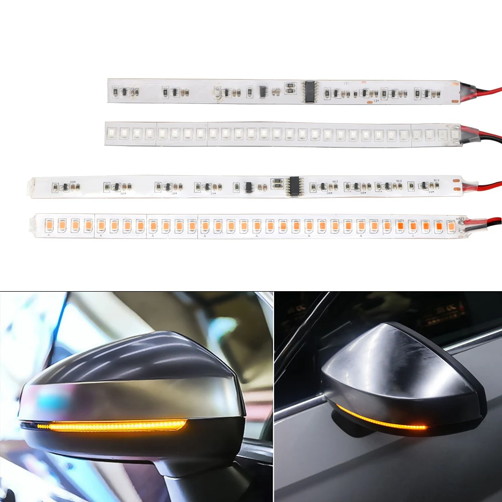 Universal 1Pair Car Rearview Mirror Indicator Lamp Flowing Turn Signal Lamp 28 SMD Streamer Strip Flashing LED Car Light Source
Universal 1Pair Car Rearview Mirror Indicator Lamp Flowing Turn Signal Lamp 28 SMD Streamer Strip Flashing LED Car Light Source