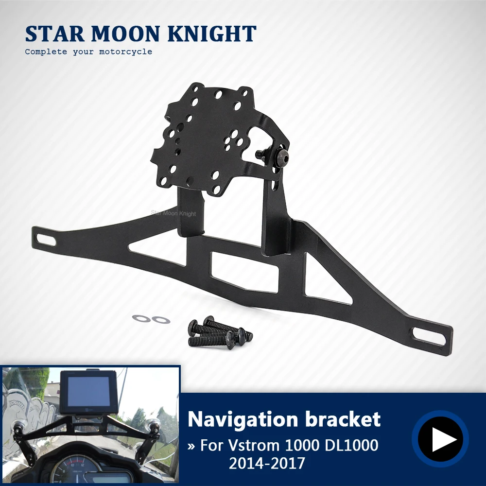 Motorcycle navigation bracket mobile phone bracket Phone stand 2014-2017 For Suzuki Vstrom 1000 DL1000 support GPS / smartphone
Motorcycle navigation bracket mobile phone bracket Phone stand 2014-2017 For Suzuki Vstrom 1000 DL1000 support GPS / smartphone
