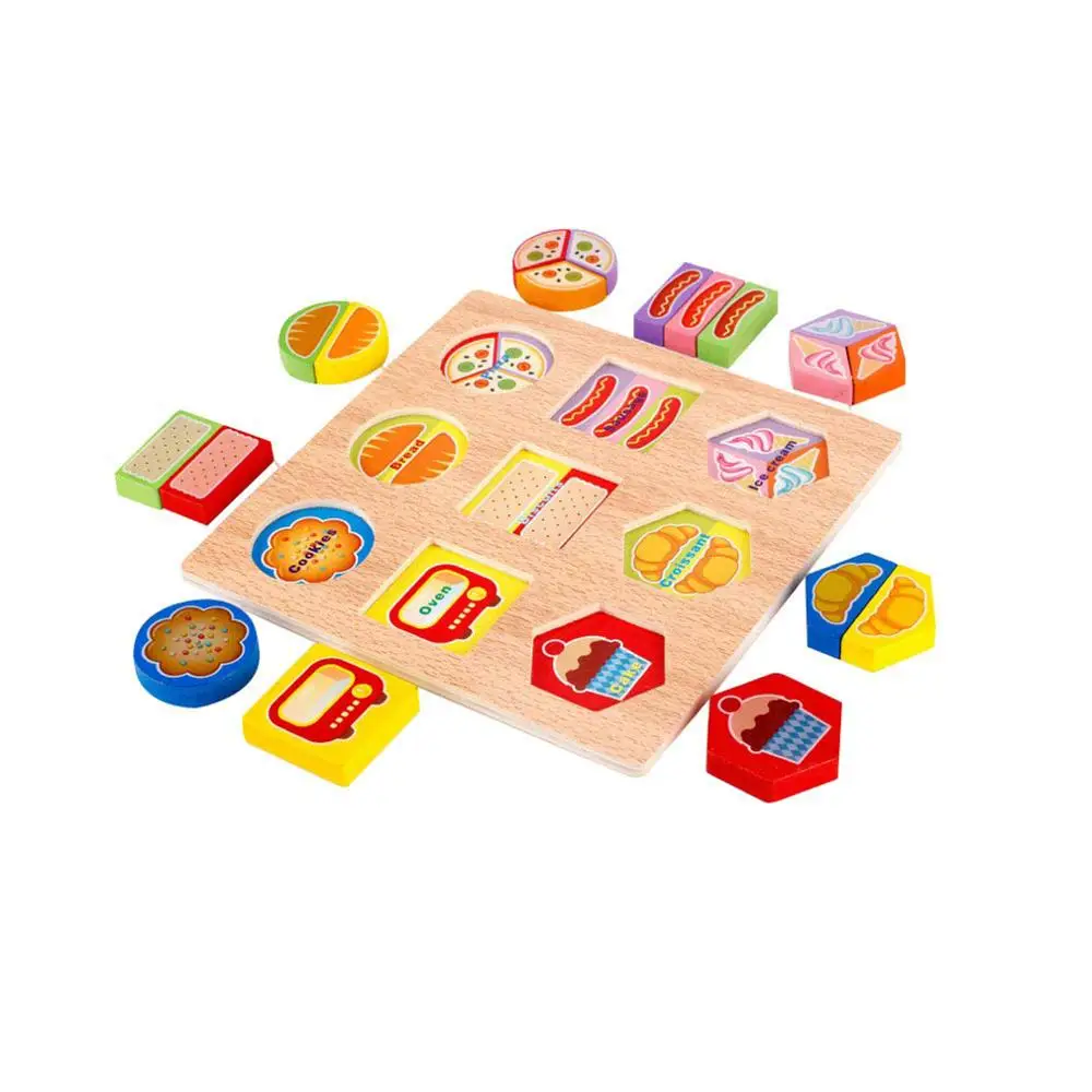 Hot Kids Wooden Paired Puzzle Color Geometrical Shape Early Learning Toys Intelligence Kids Early Educational Toys for Children
Hot Kids Wooden Paired Puzzle Color Geometrical Shape Early Learning Toys Intelligence Kids Early Educational Toys for Children