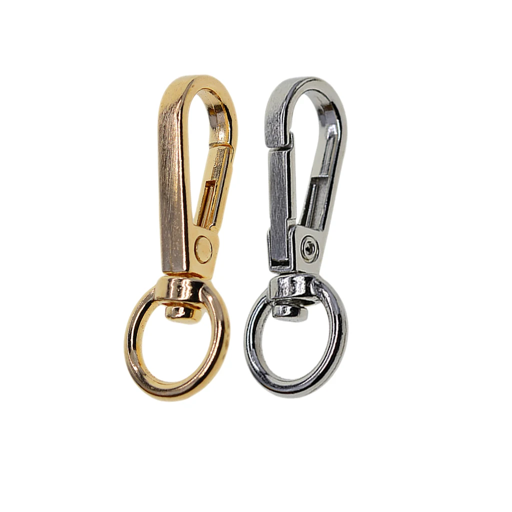 20 pcs Fine alloy Swivel Spring Snap Hooks Keychain Key Ring 11mm purse strap lanyard DIY accessory supplies Silver KC Gold 
20 pcs Fine alloy Swivel Spring Snap Hooks Keychain Key Ring 11mm purse strap lanyard DIY accessory supplies Silver KC Gold