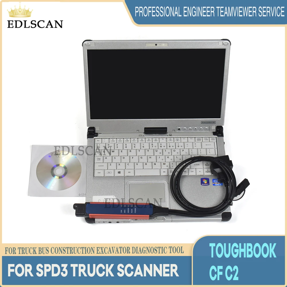 For VCI3 2.48.5 Version Wifi Scanner Wireless Trucks Heavy Duty Diagnostics with Toughbook CF19 CFC2
For VCI3 2.48.5 Version Wifi Scanner Wireless Trucks Heavy Duty Diagnostics with Toughbook CF19 CFC2
