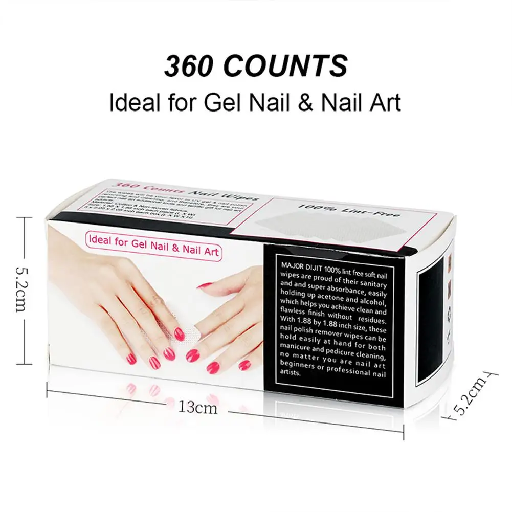 360 Pcs Nail Remover Towel Non-shedding Magic Cotton Piece Nail Polish Beauty Eyelash Clean Eyelash Glue Clean Piece
360 Pcs Nail Remover Towel Non-shedding Magic Cotton Piece Nail Polish Beauty Eyelash Clean Eyelash Glue Clean Piece