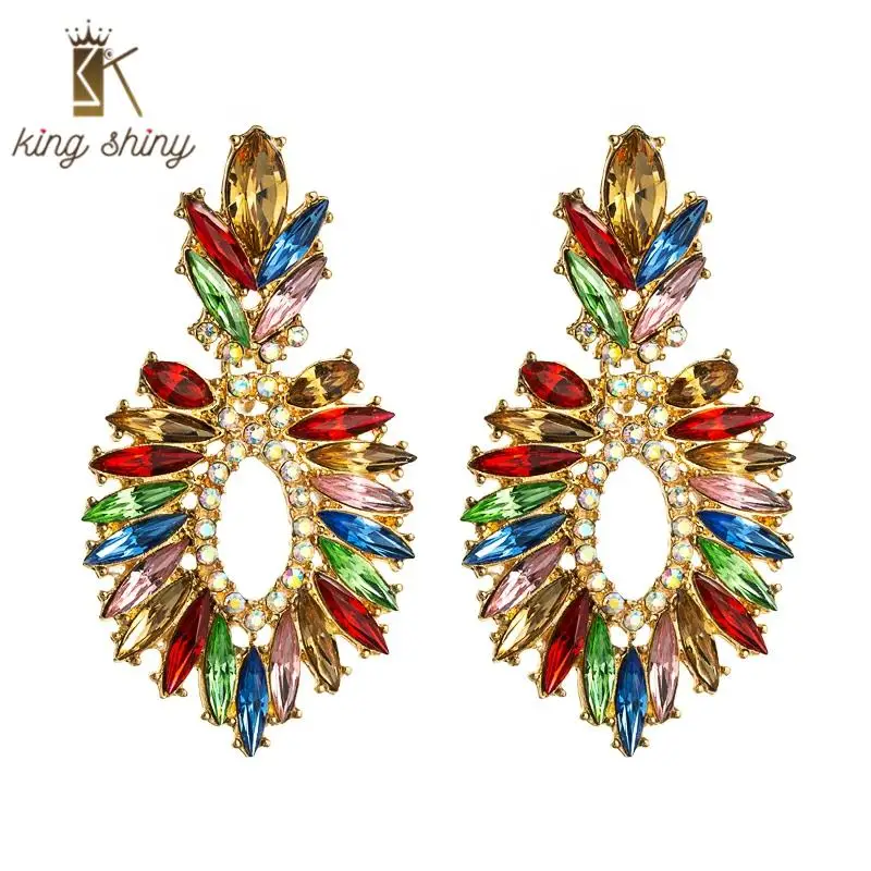 Temperament Multi Color Crystal Dangle Earrings for Woman Luxury Geometric Rhinestone Drop Earring Woman Party Jewelry Accessory
Temperament Multi Color Crystal Dangle Earrings for Woman Luxury Geometric Rhinestone Drop Earring Woman Party Jewelry Accessory