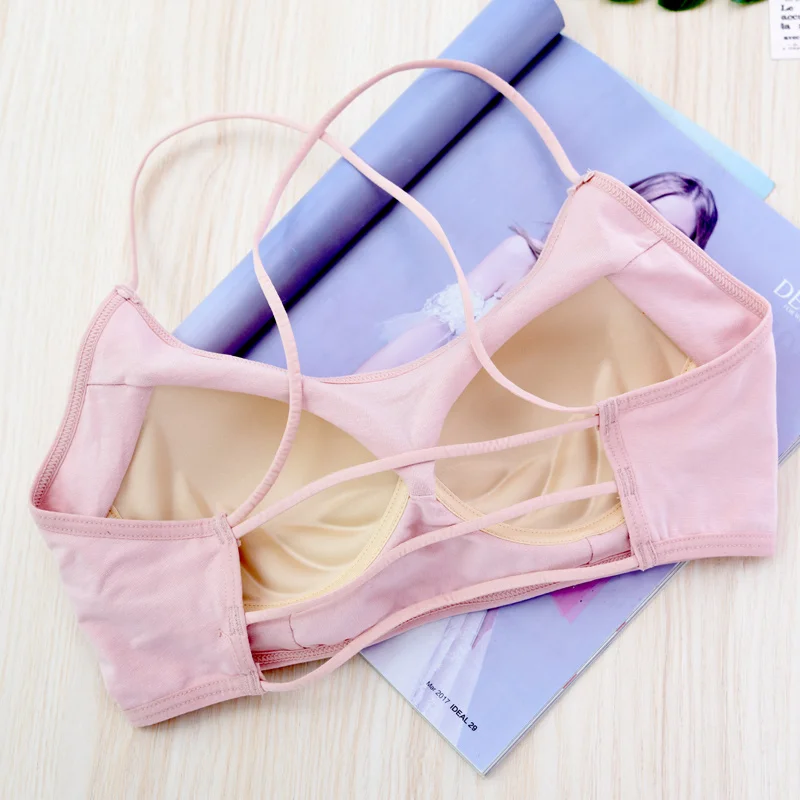 Backless Purified Cotton Tube Top Underwear Cross Hollow Beautiful Back Underwired Bra Cup Integrated Push up Sports Girl Bra
Backless Purified Cotton Tube Top Underwear Cross Hollow Beautiful Back Underwired Bra Cup Integrated Push up Sports Girl Bra