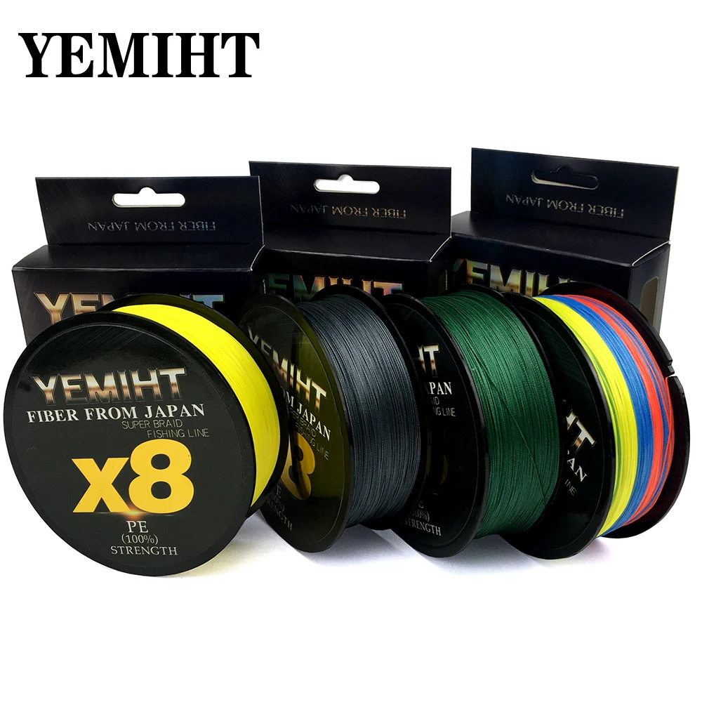 Плетеная рыболовная леска YEMIHT, 300 м, 500 м, 8 жил, многонитевая рыболовная леска для ловли карпа, 16-80 фунтов
Плетеная рыболовная леска YEMIHT, 300 м, 500 м, 8 жил, многонитевая рыболовная леска для ловли карпа, 16-80 фунтов