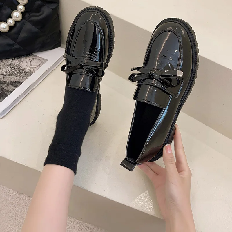 Shoes Woman Flats All-Match Oxfords Casual Female Sneakers Round Toe Clogs Platform Shallow Mouth Loafers With Fur British Style
Shoes Woman Flats All-Match Oxfords Casual Female Sneakers Round Toe Clogs Platform Shallow Mouth Loafers With Fur British Style