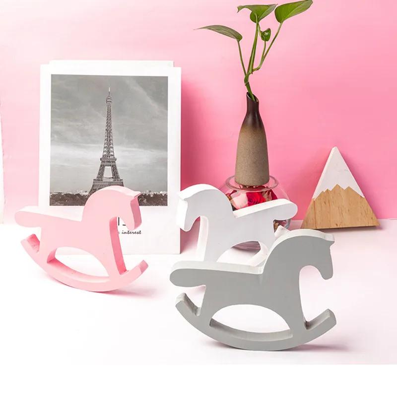 Wooden Pink Horse Figurine Children's Nursery Decor Toy Balance Horse Decoration For Children's Room Desk Figurines Ornaments
Wooden Pink Horse Figurine Children's Nursery Decor Toy Balance Horse Decoration For Children's Room Desk Figurines Ornaments