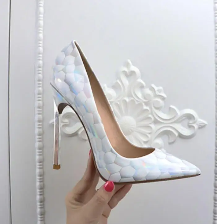 Geometric Pentagon Printing Leather Blade Heels Pumps Woman Gingham Patent Leather Stiletto Dress Shoes Pointed Toe High Heel 
Geometric Pentagon Printing Leather Blade Heels Pumps Woman Gingham Patent Leather Stiletto Dress Shoes Pointed Toe High Heel