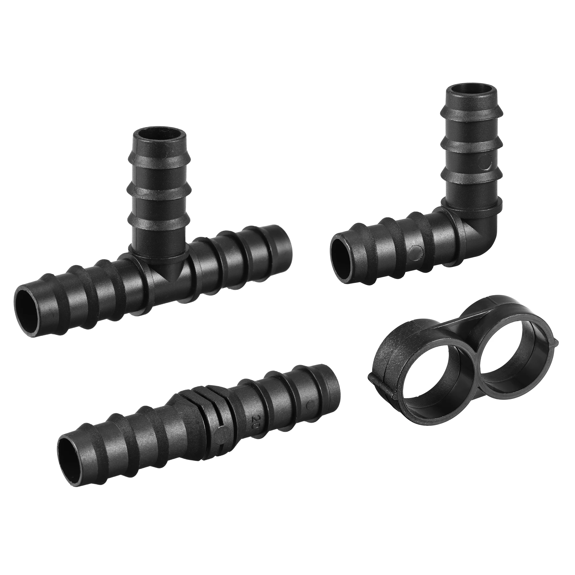 Uxcell Irrigation Fittings Kit 19.5mm Barbed 7 Straight 7 Tee 7 Elbows 7 Stoppers for 3/4 Inch Drip Tubing
Uxcell Irrigation Fittings Kit 19.5mm Barbed 7 Straight 7 Tee 7 Elbows 7 Stoppers for 3/4 Inch Drip Tubing