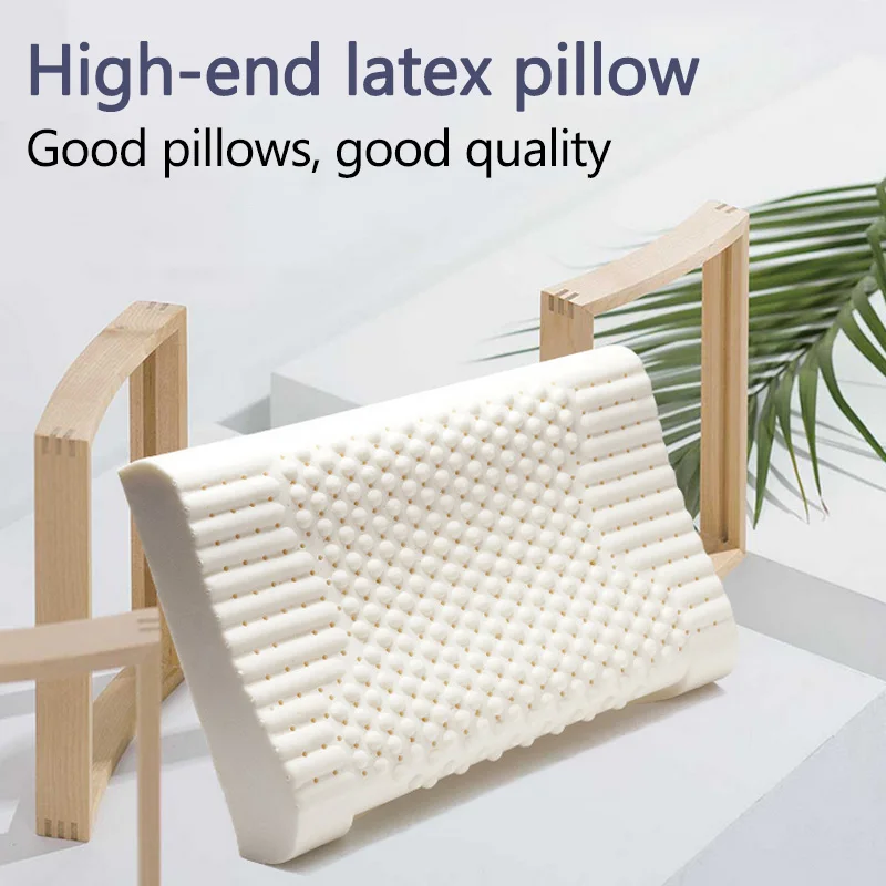 LISM TOP Quality Natural Latex Pillow Massage Sleeping Orthopedic Pillow Memory Foam Pillow Remedial Neck Protect
LISM TOP Quality Natural Latex Pillow Massage Sleeping Orthopedic Pillow Memory Foam Pillow Remedial Neck Protect