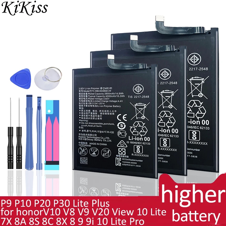 Battery For Huawei honor 7X 8A 8S 8C 8X 8 9 9i 10 Lite Pro/P9 P10 P20 P30 Lite Plus/View 10 Honor V10 V8 V9 V20 Lite Battery
Battery For Huawei honor 7X 8A 8S 8C 8X 8 9 9i 10 Lite Pro/P9 P10 P20 P30 Lite Plus/View 10 Honor V10 V8 V9 V20 Lite Battery