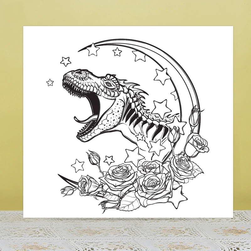 AZSG Crescent Moon Dinosaur Clear Stamps/Seals For DIY Scrapbooking/Card Making/Album Decorative Silicone Stamp Crafts
AZSG Crescent Moon Dinosaur Clear Stamps/Seals For DIY Scrapbooking/Card Making/Album Decorative Silicone Stamp Crafts