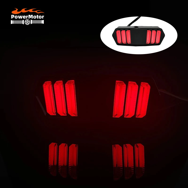 Motorcycle Turn Signal LED Tail Light Flashing Running Brake Stop Signal for Honda Grom MSX125 CBR650F CTX700 CTX700N YG-125
Motorcycle Turn Signal LED Tail Light Flashing Running Brake Stop Signal for Honda Grom MSX125 CBR650F CTX700 CTX700N YG-125