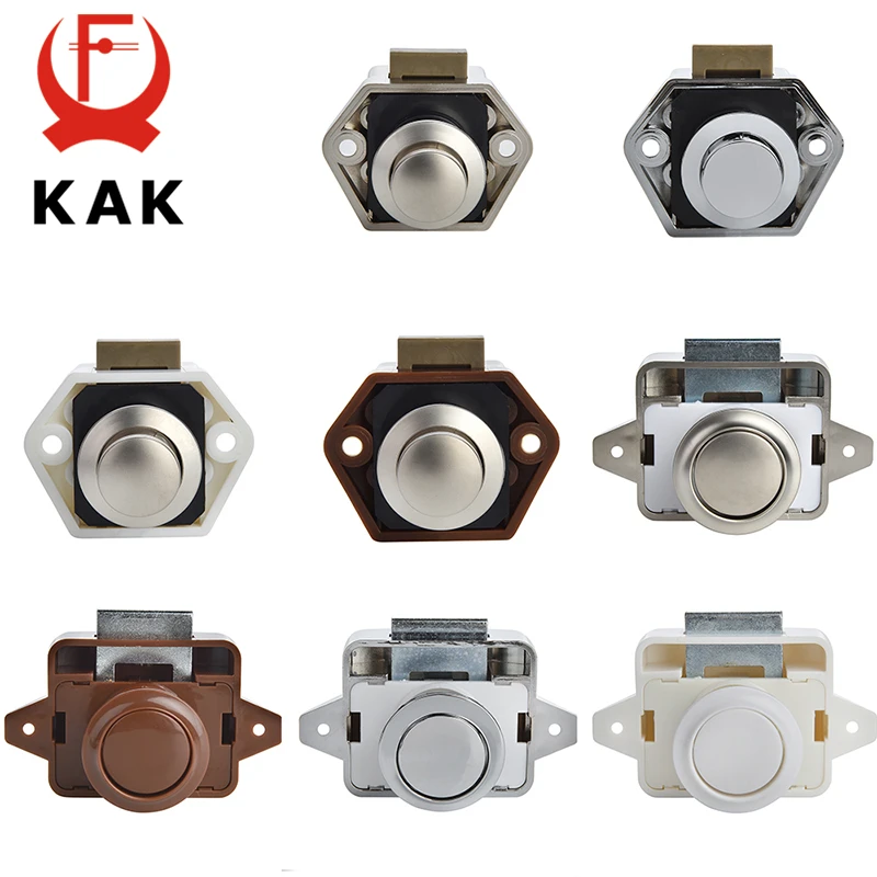 KAK 10pcs Camper Car Push Lock RV Caravan Boat Motor Home Cabinet Drawer Latch Button Locks Furniture Door Lock Hardware
KAK 10pcs Camper Car Push Lock RV Caravan Boat Motor Home Cabinet Drawer Latch Button Locks Furniture Door Lock Hardware