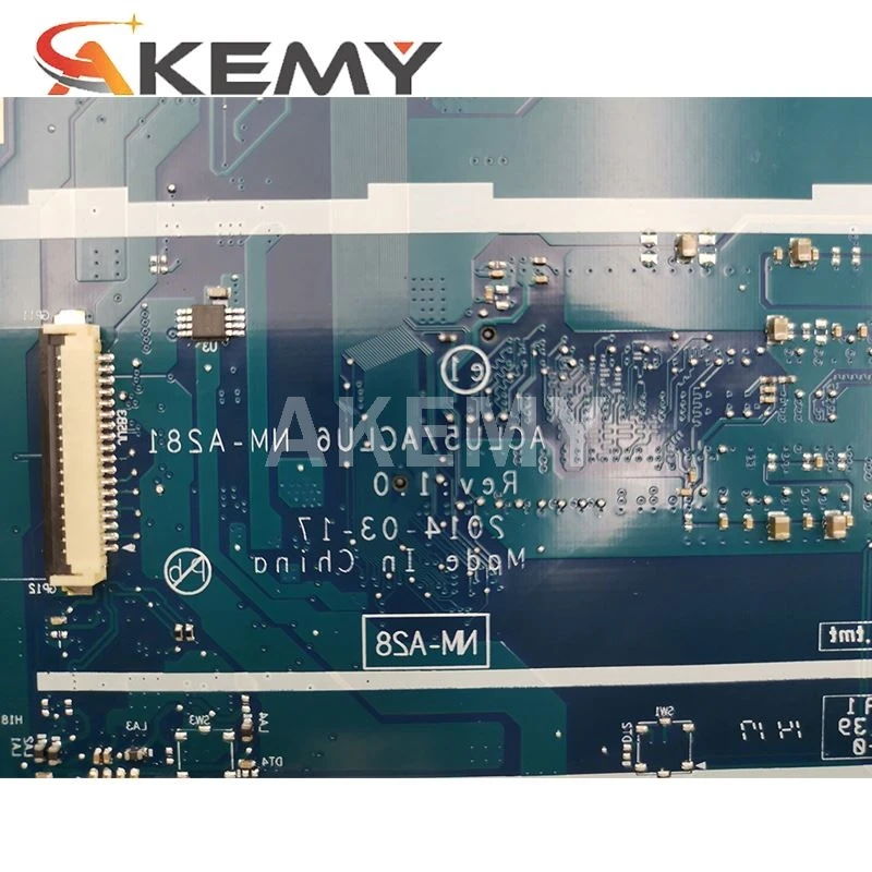 FAST SHIPPING.100% NEW. ACLU5 / ACLU6 NM-A281 G50-45 MAINBOARD FOR LENOVO G50-45 LAPTOP MOTHERBOARD .WITH PROCESSOR E2-3800 +GPU
FAST SHIPPING.100% NEW. ACLU5 / ACLU6 NM-A281 G50-45 MAINBOARD FOR LENOVO G50-45 LAPTOP MOTHERBOARD .WITH PROCESSOR E2-3800 +GPU