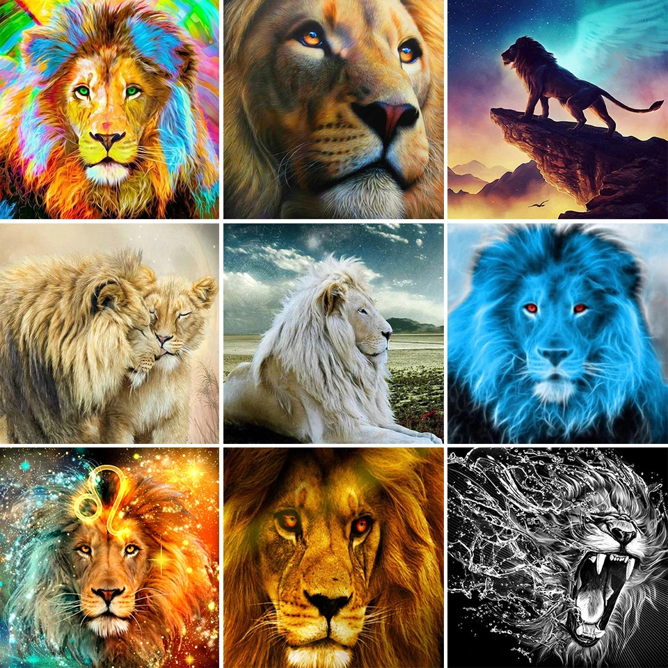 5D DIY Diamond Painting Lion King Series Cross Stitch Kit Full Drill Square Embroidery Mosaic Picture of Rhinestones Home Decor
5D DIY Diamond Painting Lion King Series Cross Stitch Kit Full Drill Square Embroidery Mosaic Picture of Rhinestones Home Decor