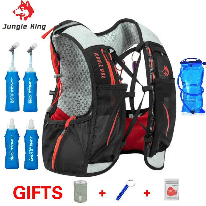 Jungle King 5L Marathon Hydration Vest Pack for 1.5L Water Bag Women Men Bag Cycling Hiking Bag Outdoor Sport Running Backpack
Jungle King 5L Marathon Hydration Vest Pack for 1.5L Water Bag Women Men Bag Cycling Hiking Bag Outdoor Sport Running Backpack