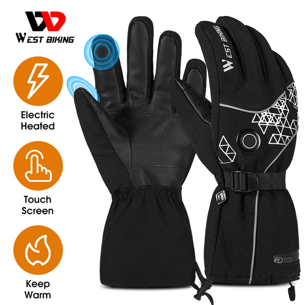 Heated Gloves for Men Women Winter Gloves with 3 Heat Levels Warm Windproof Touchscreen Ski Mittens for Sports Motorcycle
Heated Gloves for Men Women Winter Gloves with 3 Heat Levels Warm Windproof Touchscreen Ski Mittens for Sports Motorcycle