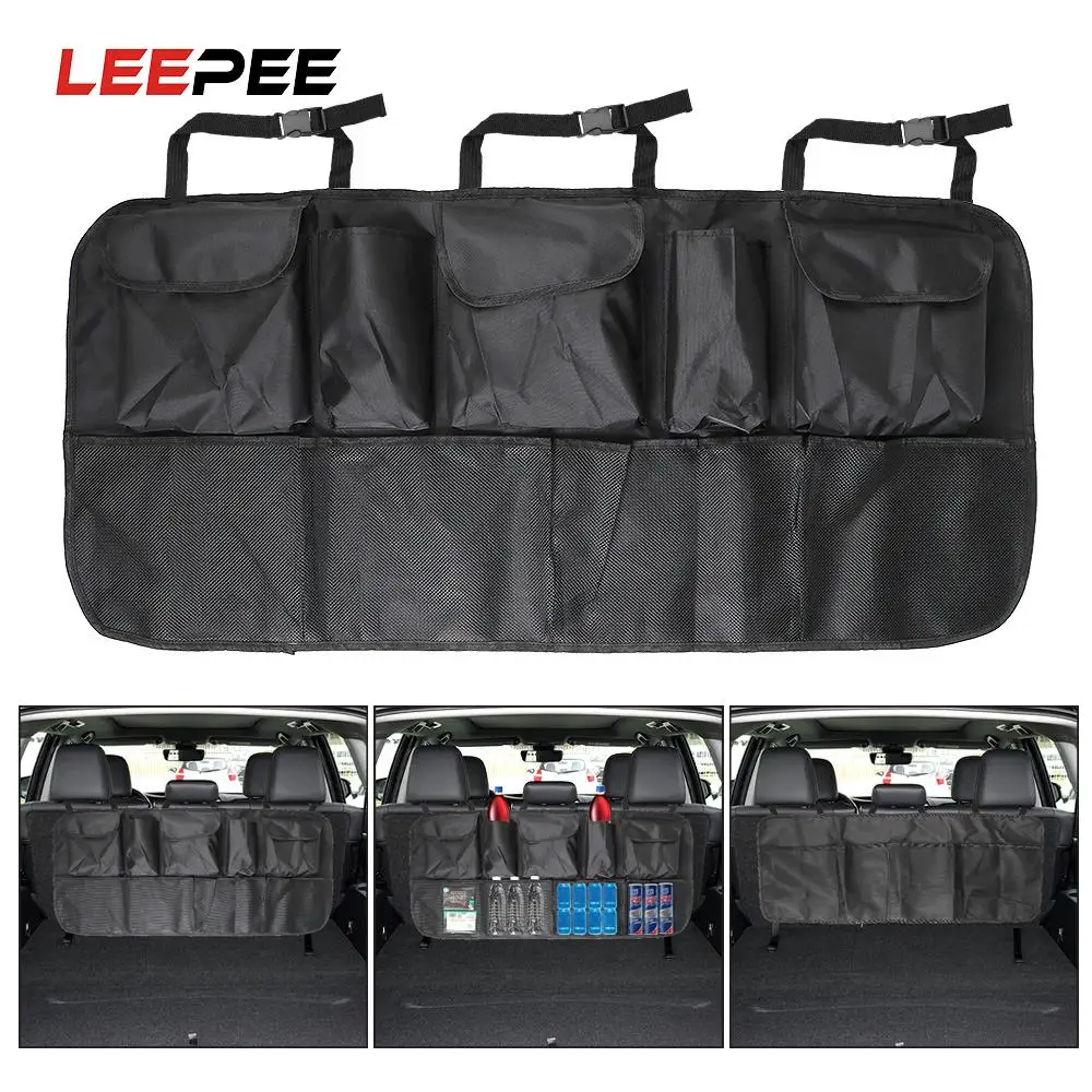 Универсальный сетчатый органайзер для багажника автомобиля в стиле Оксфорд, многофункциональная сумка для хранения заднего сиденья, вмест... 
Универсальный сетчатый органайзер для багажника автомобиля в стиле Оксфорд, многофункциональная сумка для хранения заднего сиденья, вмест...