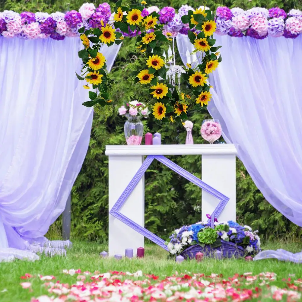 Spring Sunflower Rattan Ornament Sunflower Wall Hanging Decor DIY Flowers Branch Garland Rattan Metal Wedding Home Decoration
Spring Sunflower Rattan Ornament Sunflower Wall Hanging Decor DIY Flowers Branch Garland Rattan Metal Wedding Home Decoration