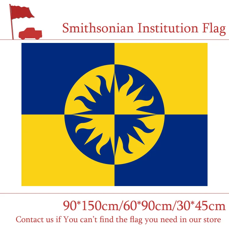 3x5ft The Smithsonian Institution Flag United States American U.S. 90*150cm 60*90cm 30*45cm Car For Decoration | Дом и сад