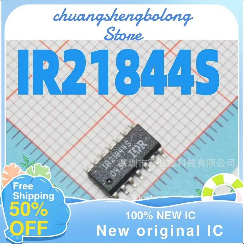 10-200PCS IR21844S IR21844 IR21844STRPBF SOP-14 New original IC Power Driver Chip
10-200PCS IR21844S IR21844 IR21844STRPBF SOP-14 New original IC Power Driver Chip