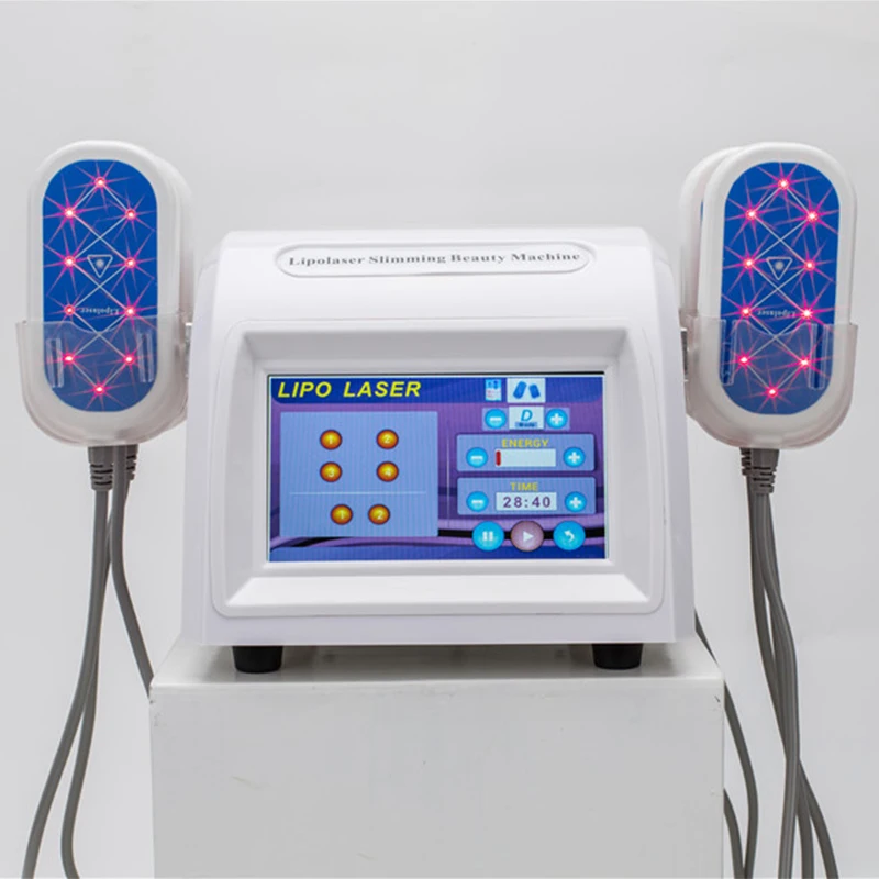 

Lipolaser Fat Slimming equipment Diode Lipo Laser 6pads Lipolysis Cellulite Weight Loss fast slim body shaping machine