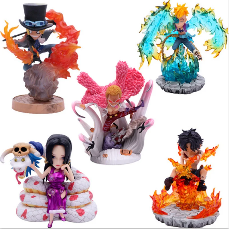 10cm Q Version One Piece Anime Figurines GK Luffy Marco Boa Hancock Action Figure Model Fire Fist Ace Figma Statue Doll Toys
10cm Q Version One Piece Anime Figurines GK Luffy Marco Boa Hancock Action Figure Model Fire Fist Ace Figma Statue Doll Toys