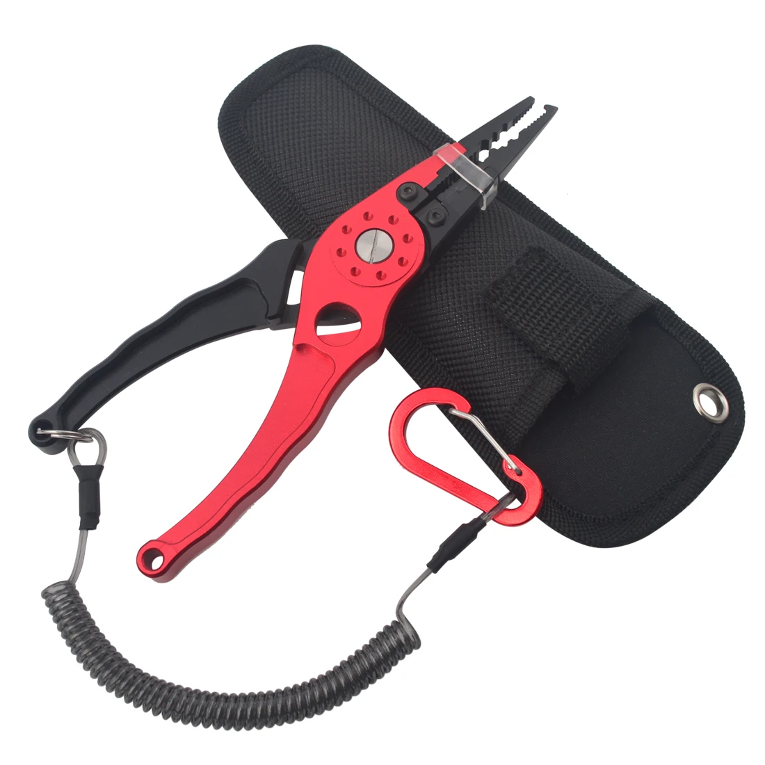 AOYA Fishing Pliers+Retention Rope Aluminum Alloy18cm 100g Ring Cutter Crimper Hook Remover Saltwater Resistant Fishing Tackle
AOYA Fishing Pliers+Retention Rope Aluminum Alloy18cm 100g Ring Cutter Crimper Hook Remover Saltwater Resistant Fishing Tackle